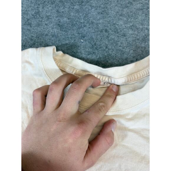 Taylor Swift 1989 Taylors Version Shirt Womens XS Cream Tour Long Sleeve Tee - Picture 9 of 10